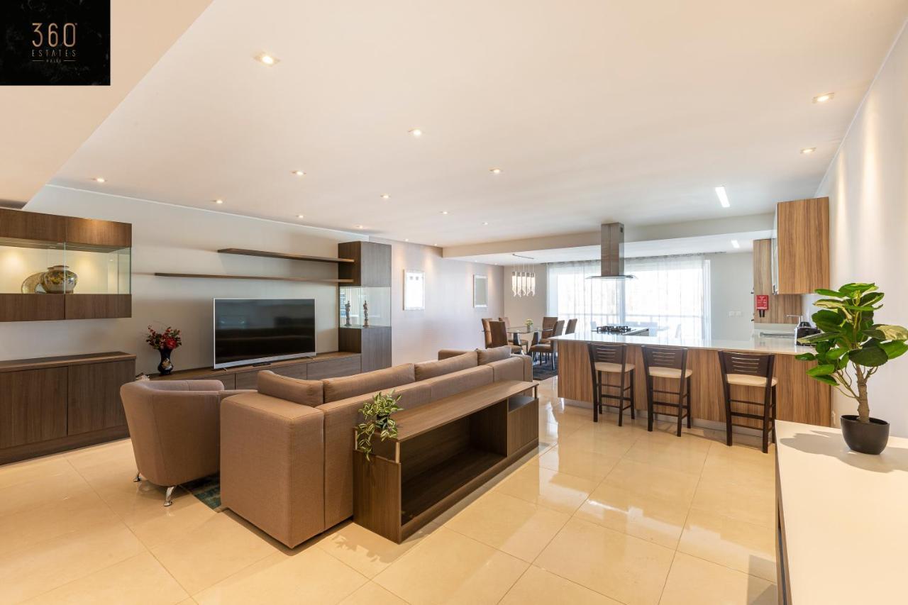 Pietà Seafront, Designer Apt With Private Terrace & Wifi By 360 Estates מראה חיצוני תמונה