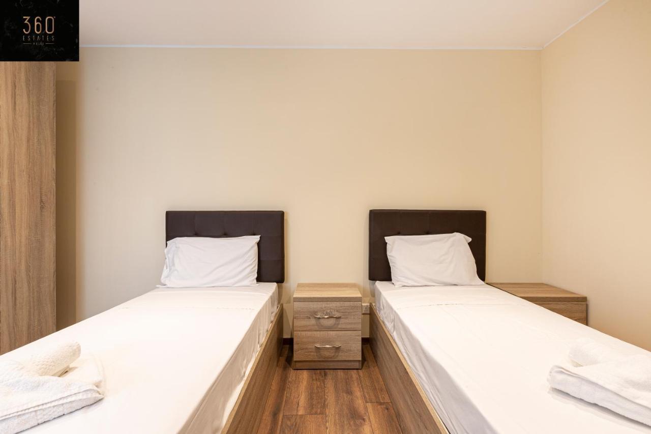 Pietà Seafront, Designer Apt With Private Terrace & Wifi By 360 Estates מראה חיצוני תמונה