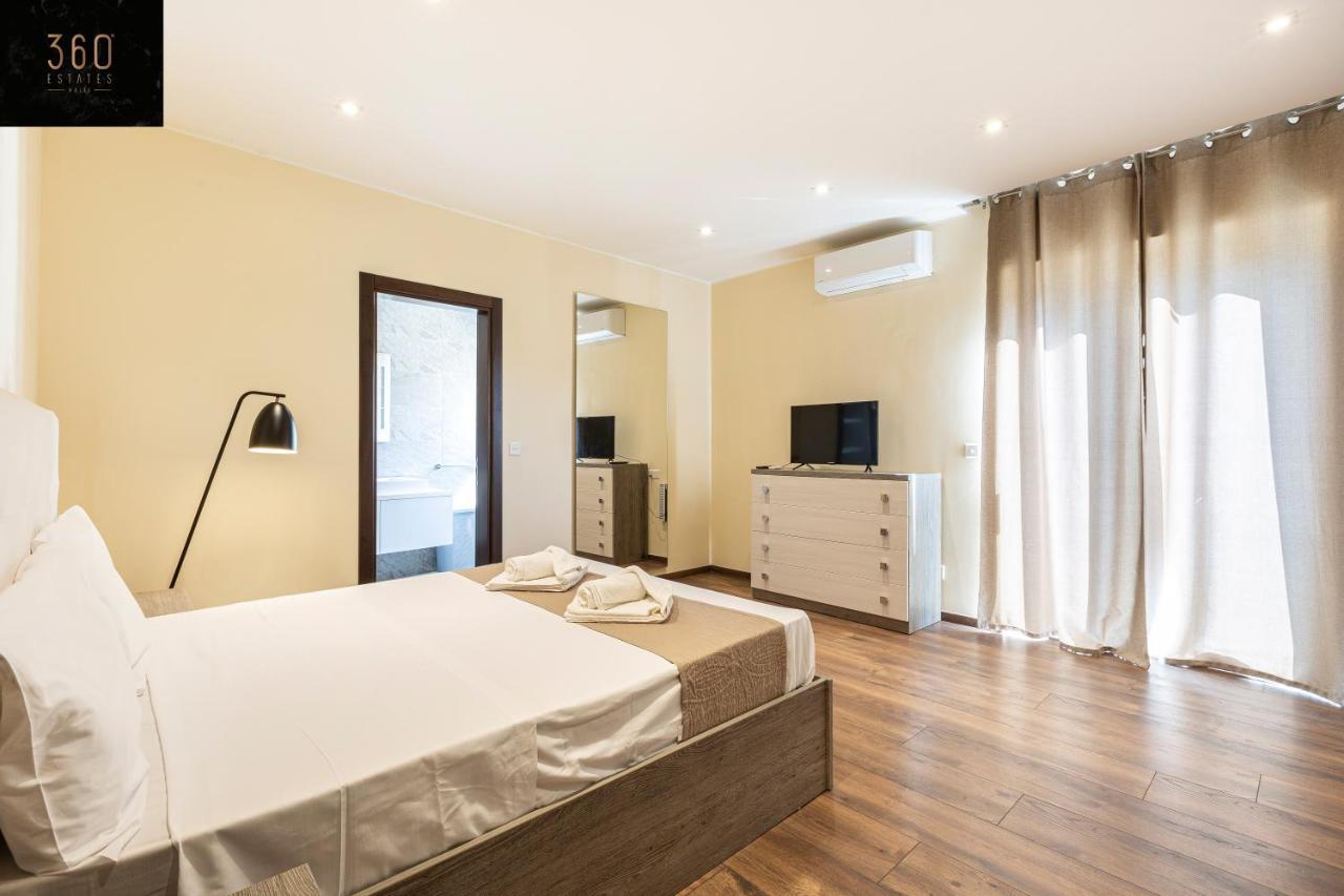 Pietà Seafront, Designer Apt With Private Terrace & Wifi By 360 Estates מראה חיצוני תמונה