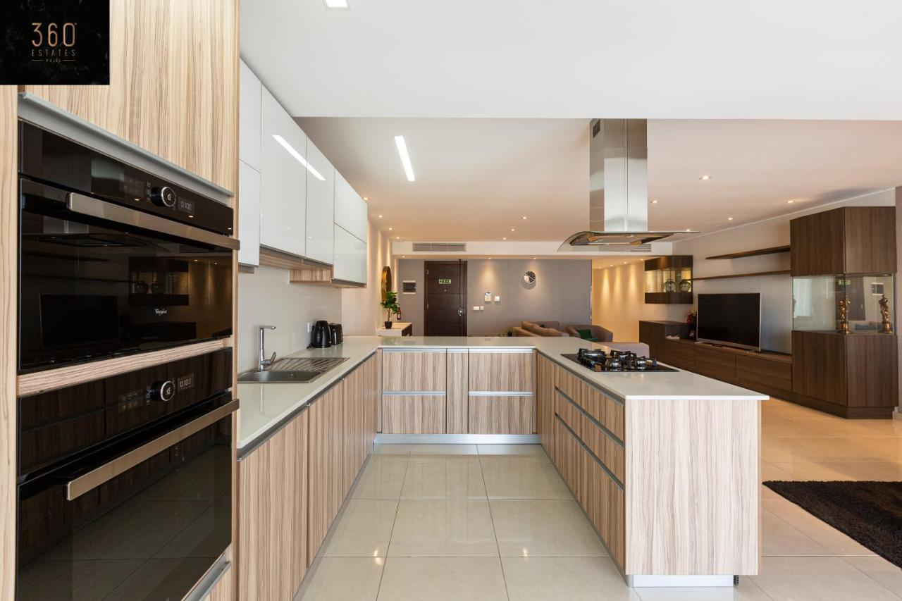 Pietà Seafront, Designer Apt With Private Terrace & Wifi By 360 Estates מראה חיצוני תמונה